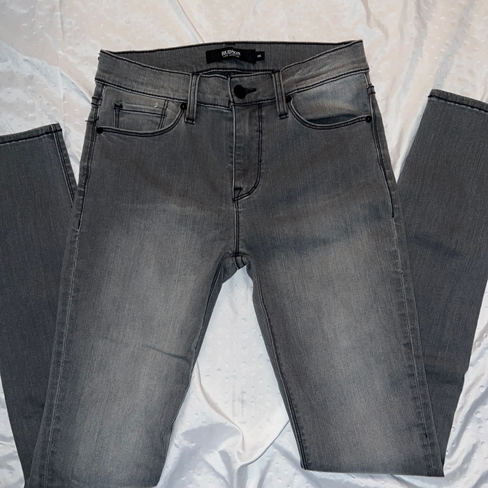 New without Tags - Hudson Grey Jeans - Nico Super Skinny
